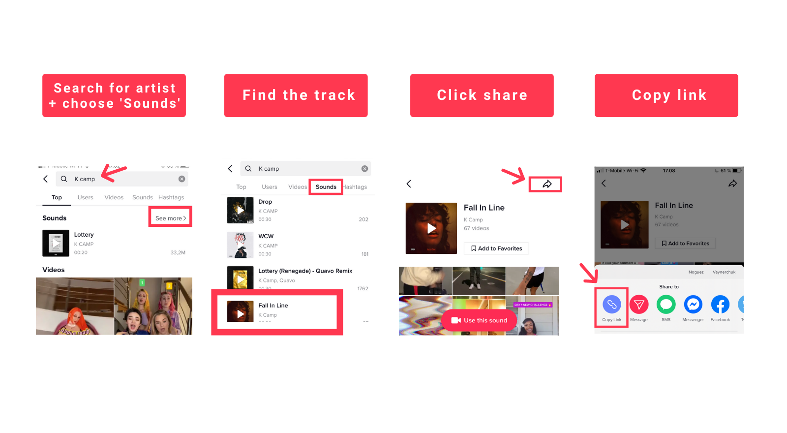 How to add 'Instagram Reels Use Audio' to links and landing pages